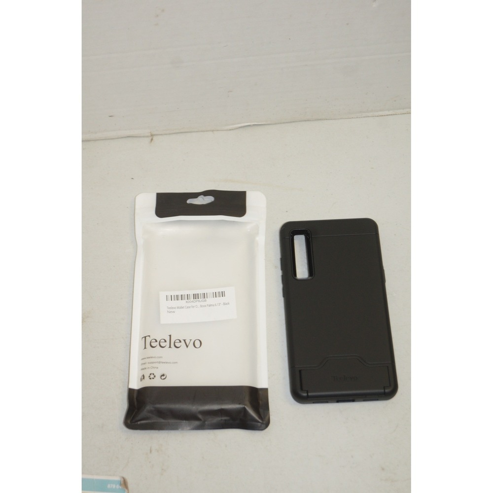 Teelevo Wallet Case for Onyx Boox Palma 6.13 Black Protective Cover Kickstand